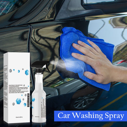 All-in-One Car Cleaning Spray: Wash Your Car Without Water, Hassle, or Harsh Chemicals!