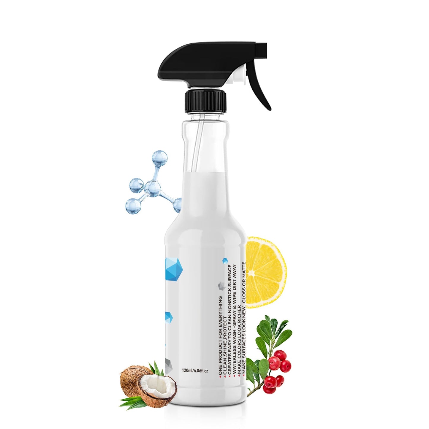 All-in-One Car Cleaning Spray: Wash Your Car Without Water, Hassle, or Harsh Chemicals!