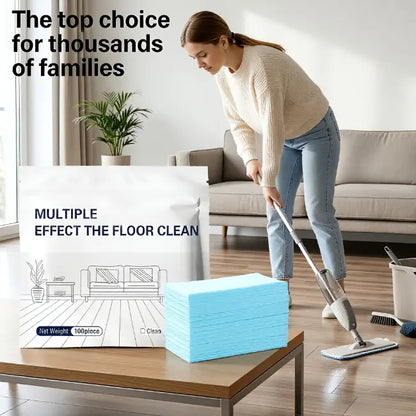 🎁100 Piece Floor Cleaning Tablets Multi-Surface Cleaner for Hardwood Laminate Tile & RV Walls Antibacterial Deodorization Maintenance